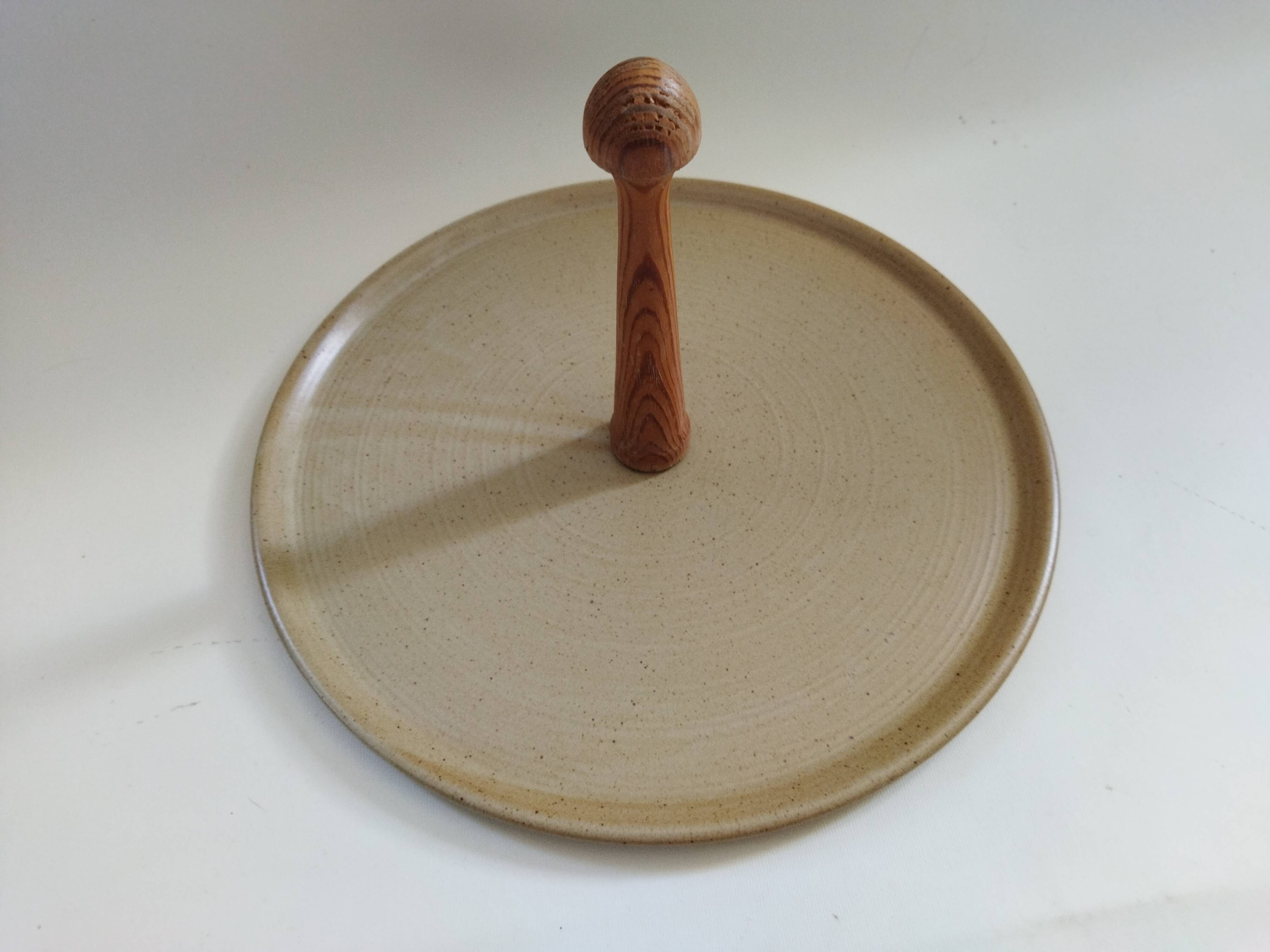CNP Stoneware Village Cheese Board
