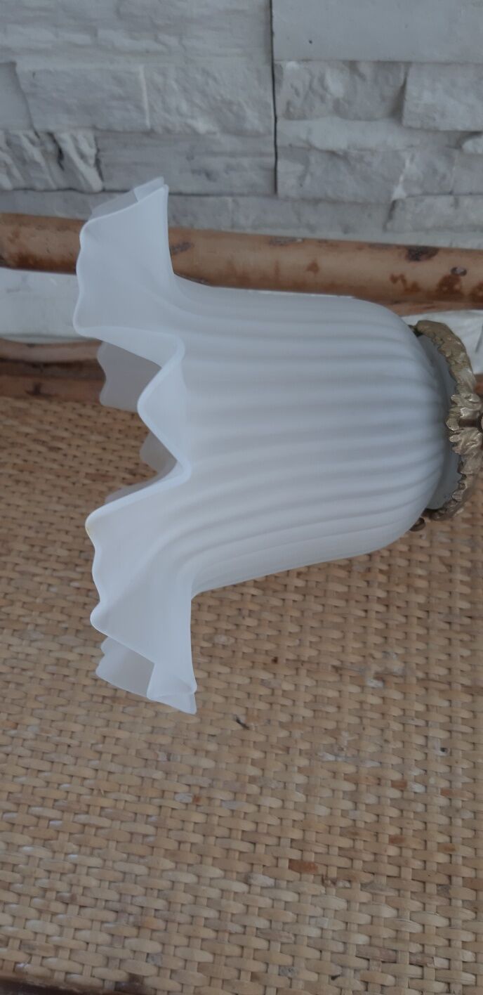 Bronze art deco sconce