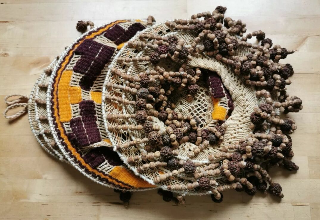 Macramé suspension 70s