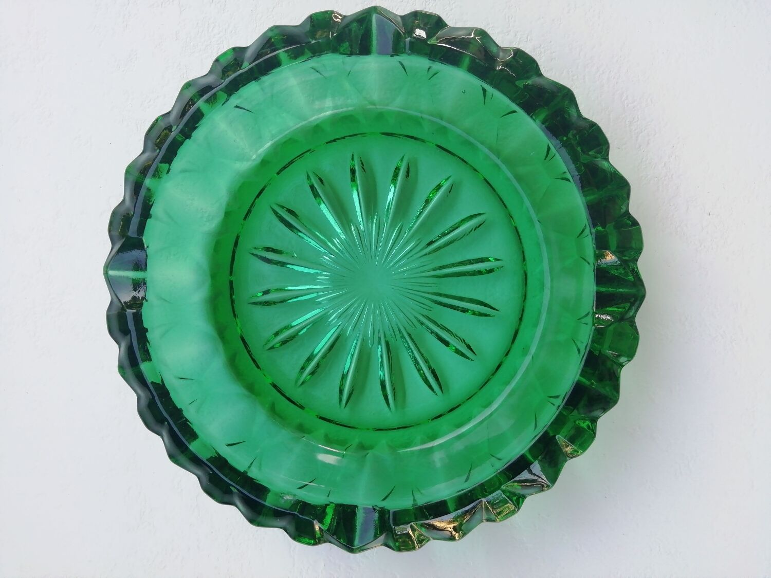 Ashtray in glass