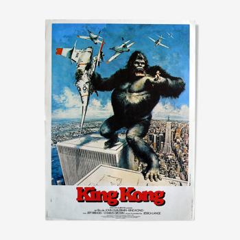 Affiche cinéma originale "King Kong" John Guillermin 1976