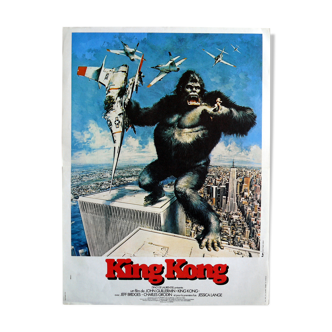 Affiche cinéma originale "King Kong" John Guillermin 1976