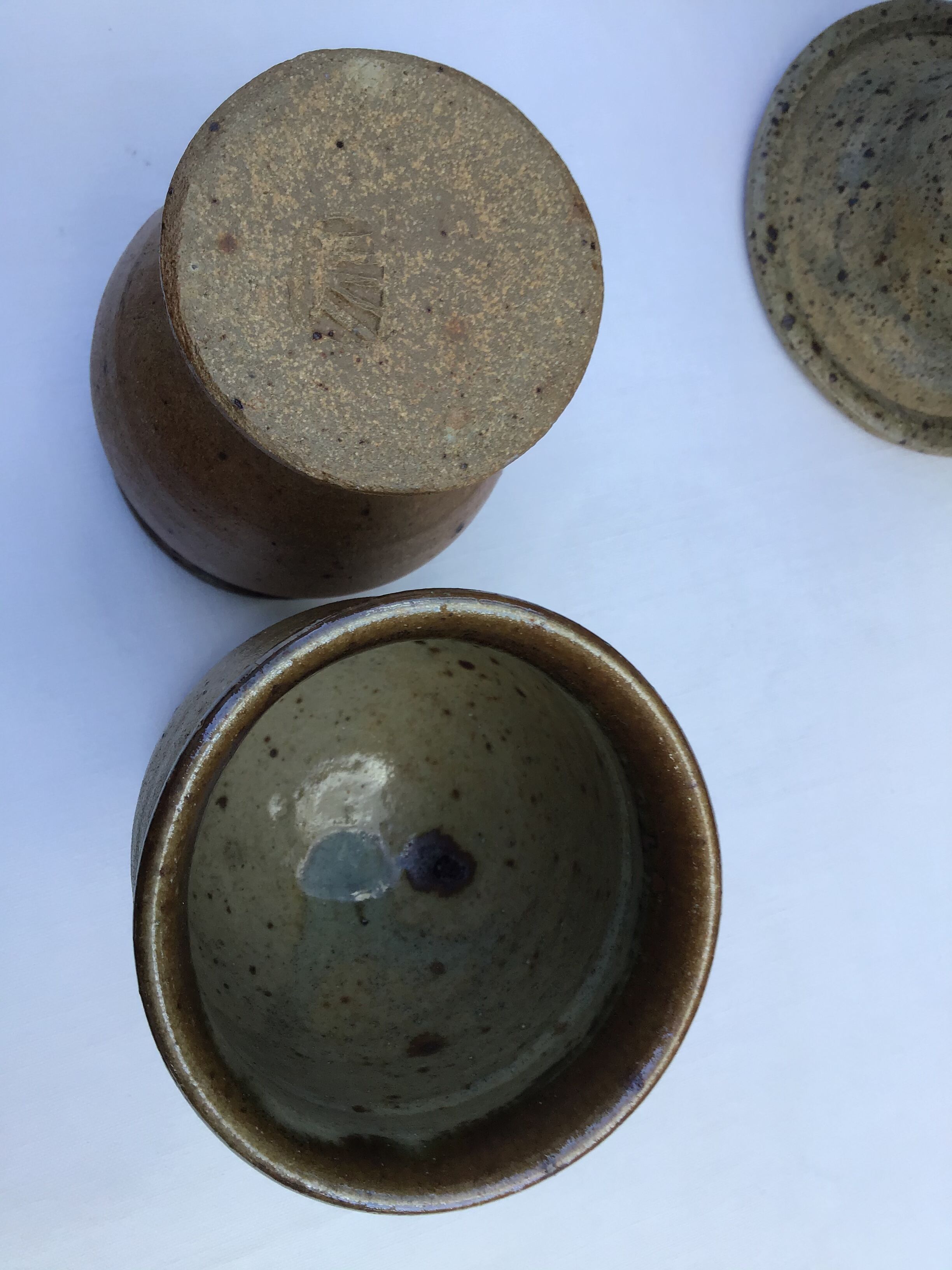 6 cups sandstone P.Digan La Borne pyrite