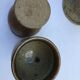 6 tasses grès P.Digan La Borne  pyrite