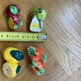 Ceramic fruit knife holder
