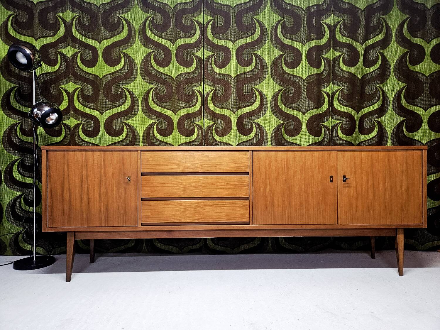 Vintage 1960s Scandinavian sideboard