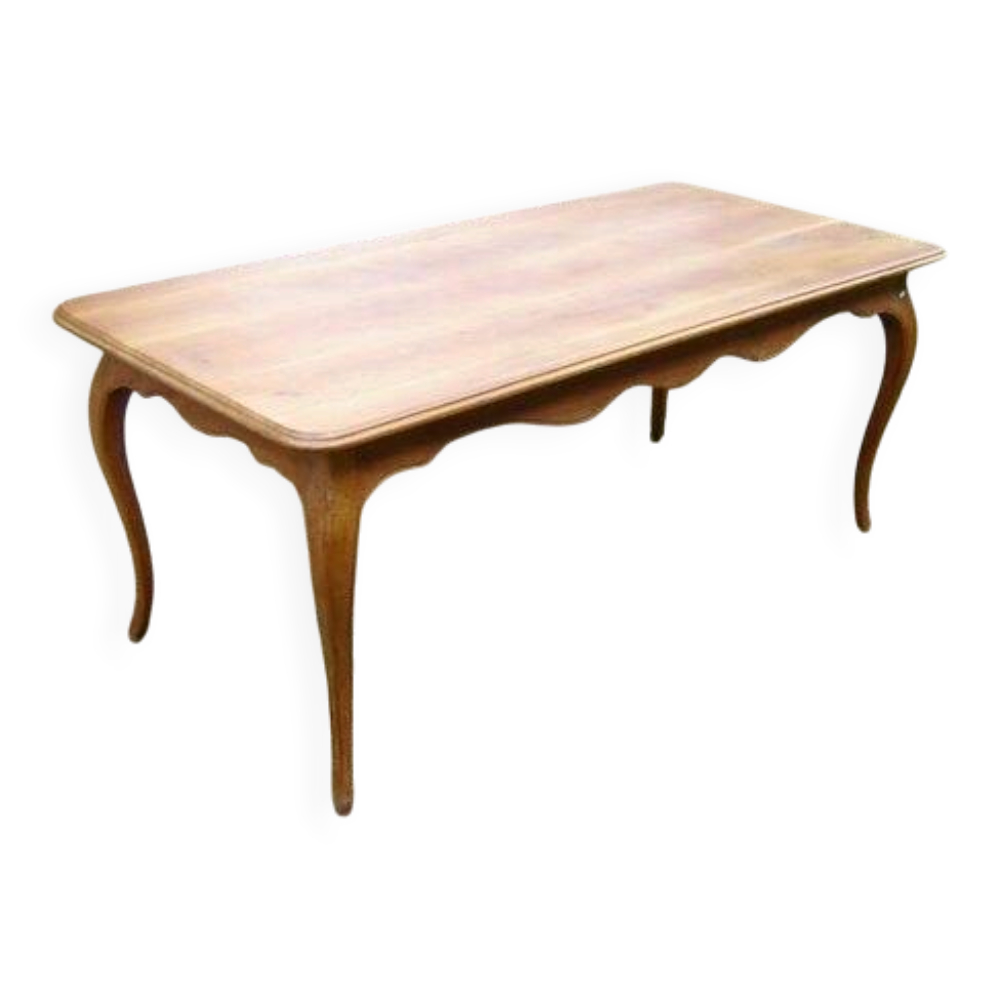 Louis XV style table, solid wood, in good condition.