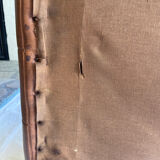 Pair of skaï armchairs