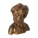 Bust child plaster Dalou