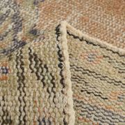 6x9 Peach & Cream Oriental Style Pattern Vintage Rug, 188x288Cm