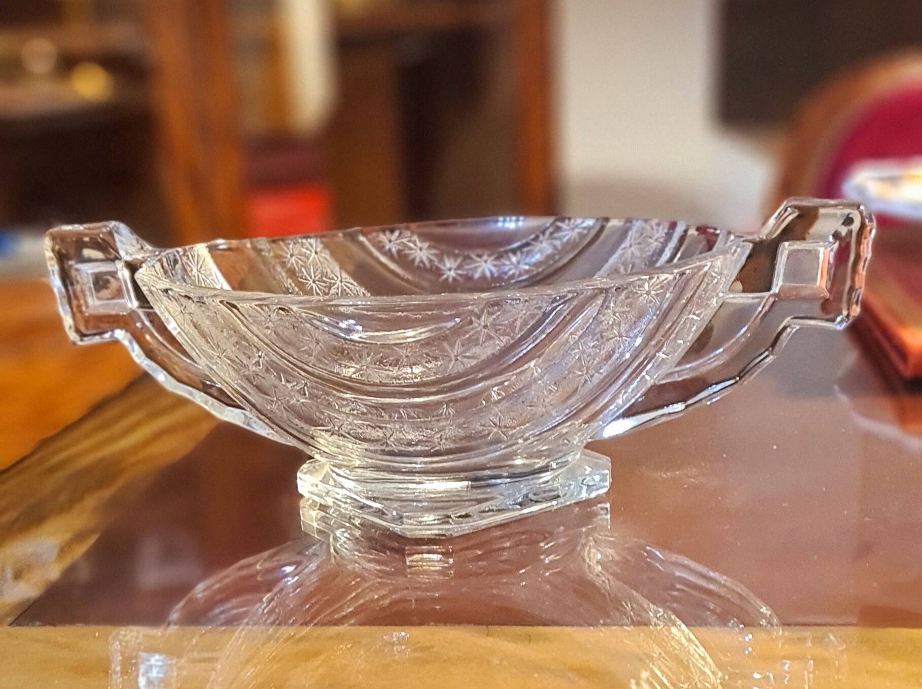Coupe en cristal Art déco
