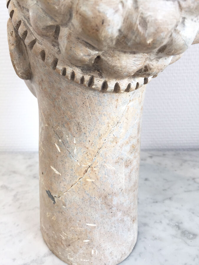 African stone head, early 20th