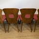 Suite de 4 chaises Baumann modèle “Gentiane” – années 60/70