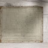 Oil on ancient canvas