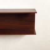 Walter Wirz wall shelf for Wilhelm Renz in teak