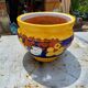 Pair of glazed terracotta planters