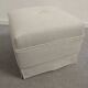 Pouf and its Sanderson cotton cushion