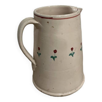 Savoyard pottery pitcher 1940/50