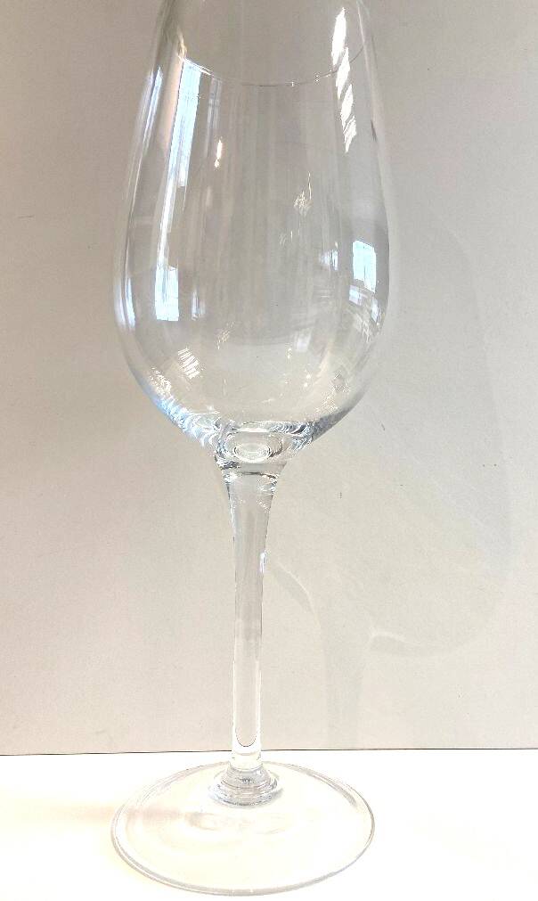 Large Tealight Candle Holder Vase on Stand Blown Crystal Glass Decorative Art