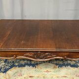 Regency dining table. Solid oak.