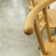 Set of 3 minimalist chairs in light wood, 1980s Italy