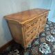cherry wood commode in Louis XV style