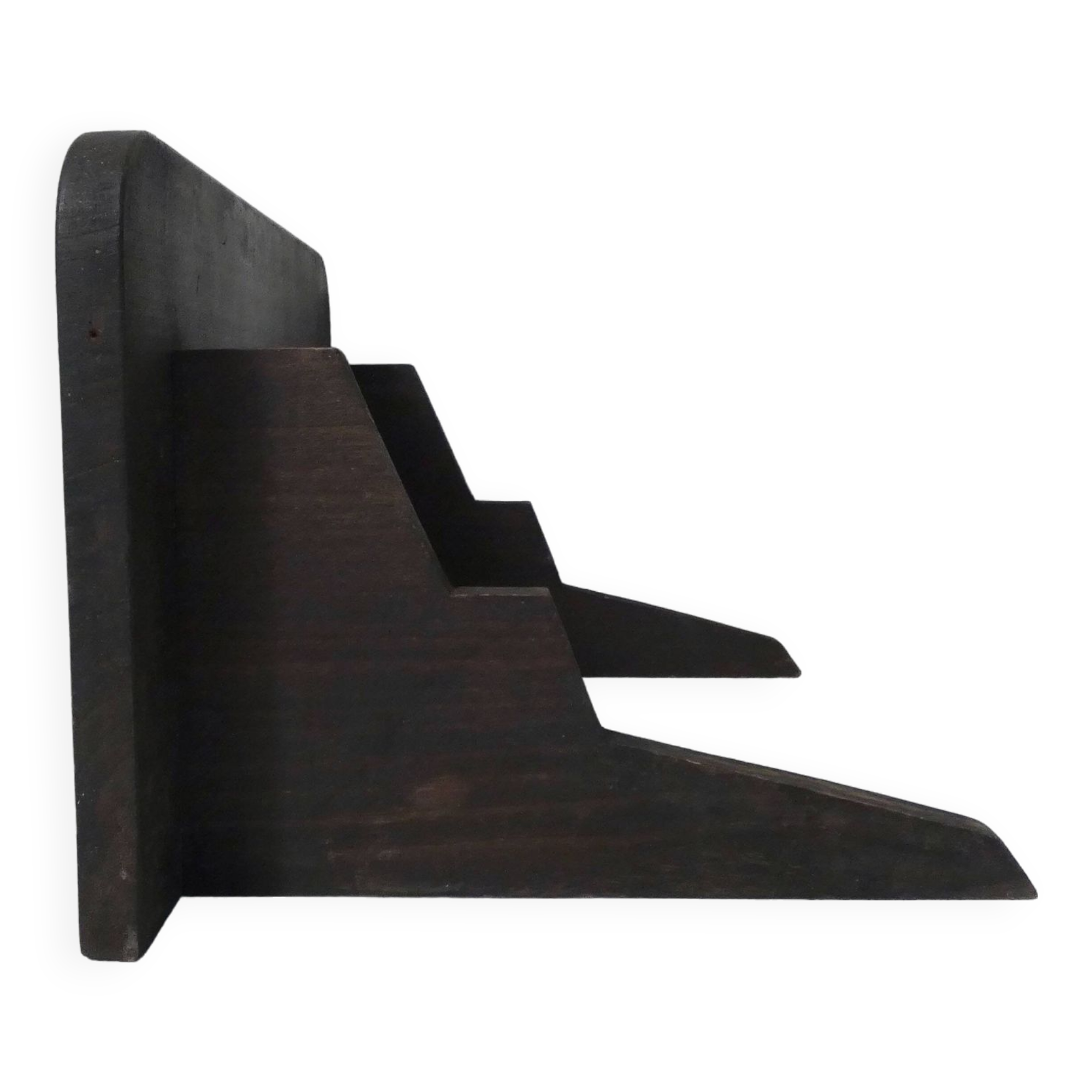 wooden shelf