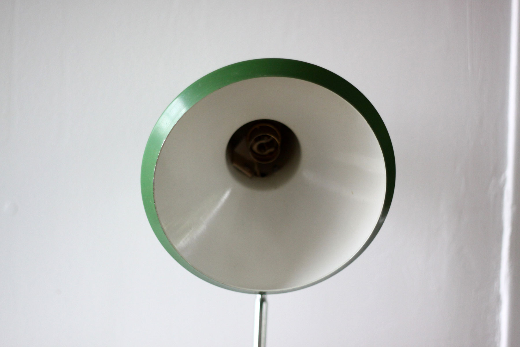 Vintage green lamp