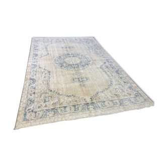 Tapis beige délavé boho 300x200cm
