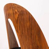 Set of 4 Mid Century Dining Chairs by A.Šuman, Reupholstered in KVADRAT