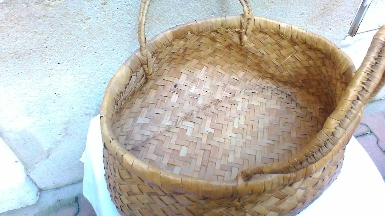 Basket braided fins