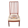 Wooden nurse chair with upholstery seat