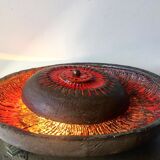 Danish cersmic stoneware 1960 wall lamp