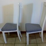 Series of eight chairs