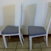 Series of eight chairs