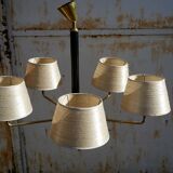 Vintage brass chandelier