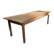 Oak farmhouse table