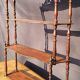 19th century molded mahogany wall shelf Louis-Philippe