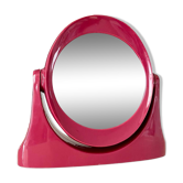 Vintage plastic magnifying swivel mirror from the 70s