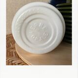 Large opaline white vase