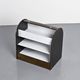 Pair of louvered furniture by Klaus Vogt for Thut Möbel, circa 1970.