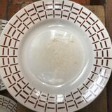 Set of 4 plates St Amand
