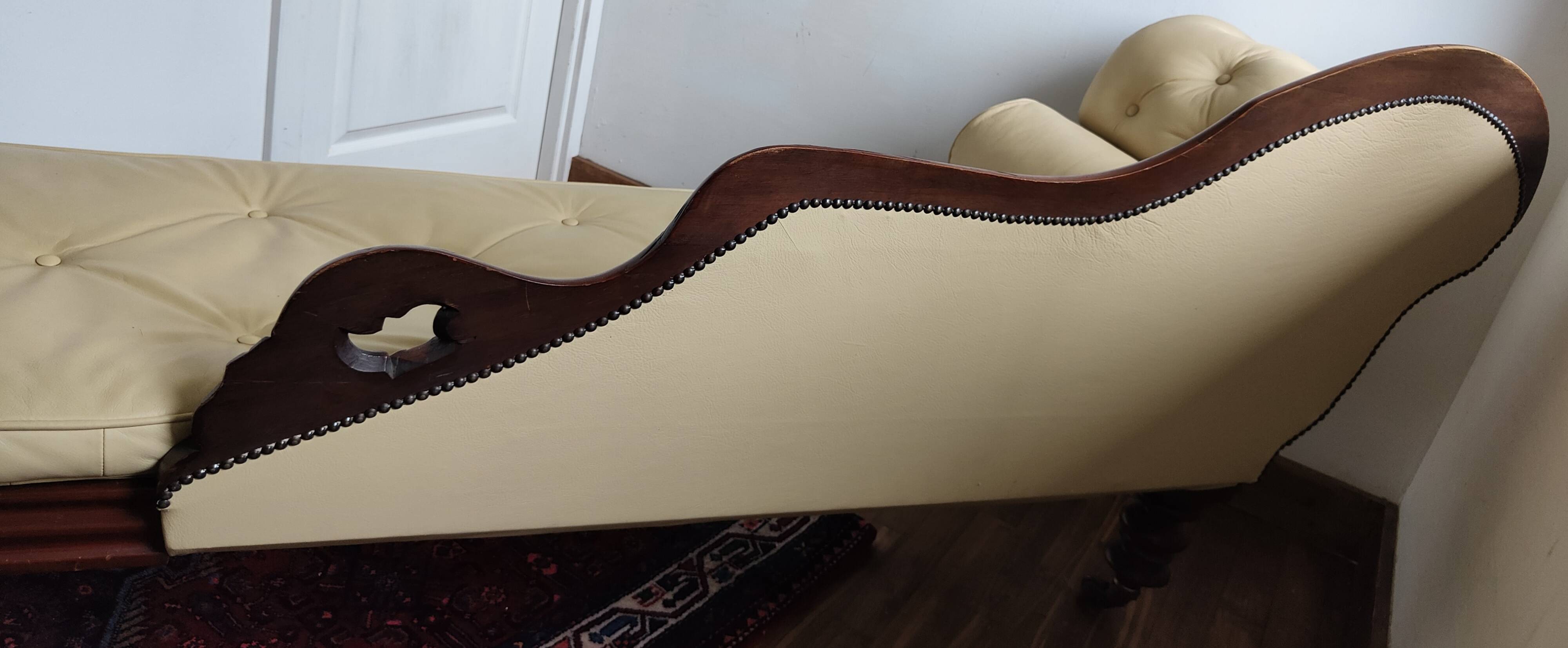 Superb Restoration period chaise longue (circa 1820)