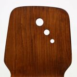 1970s Set of 7 Beech Stuckable Dining Chairs ,Germany