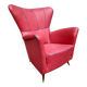 Isa Bergamo - armchair - pressure-moulded brass feet