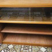 Meuble vitrine 2 portes 1960