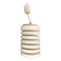 White lacquered metal pendant light - Hans-Agne Jakobsson
