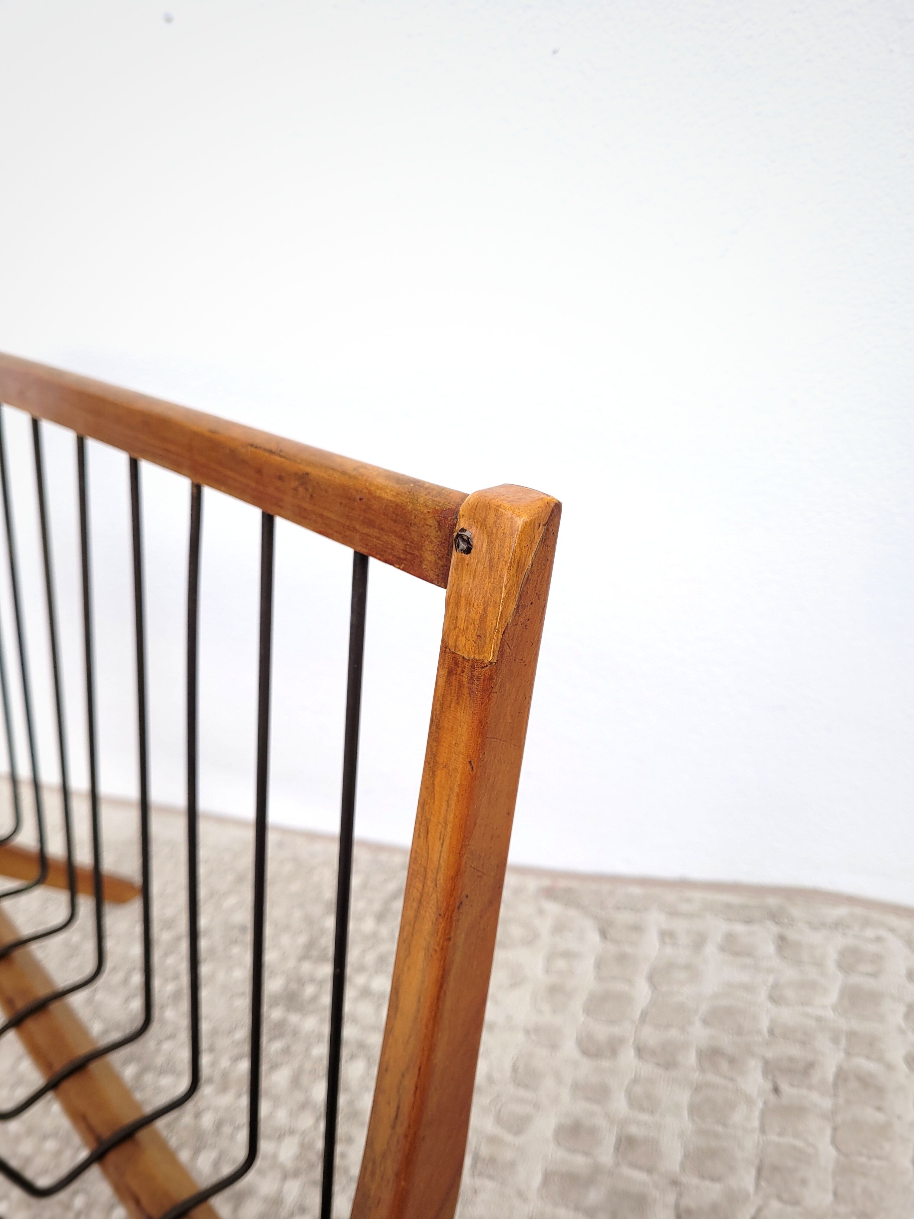 Magazine holder end of sofa 1950
