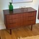 Vintage Scandinavian "Ingrid" teak chest of drawers