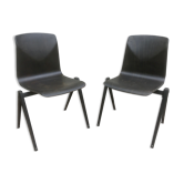 Set of 2 Galvanitas S22 chairs